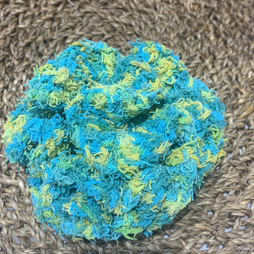 🔥🆓🔥💯% Cotton Loofah/Pouf Handmade